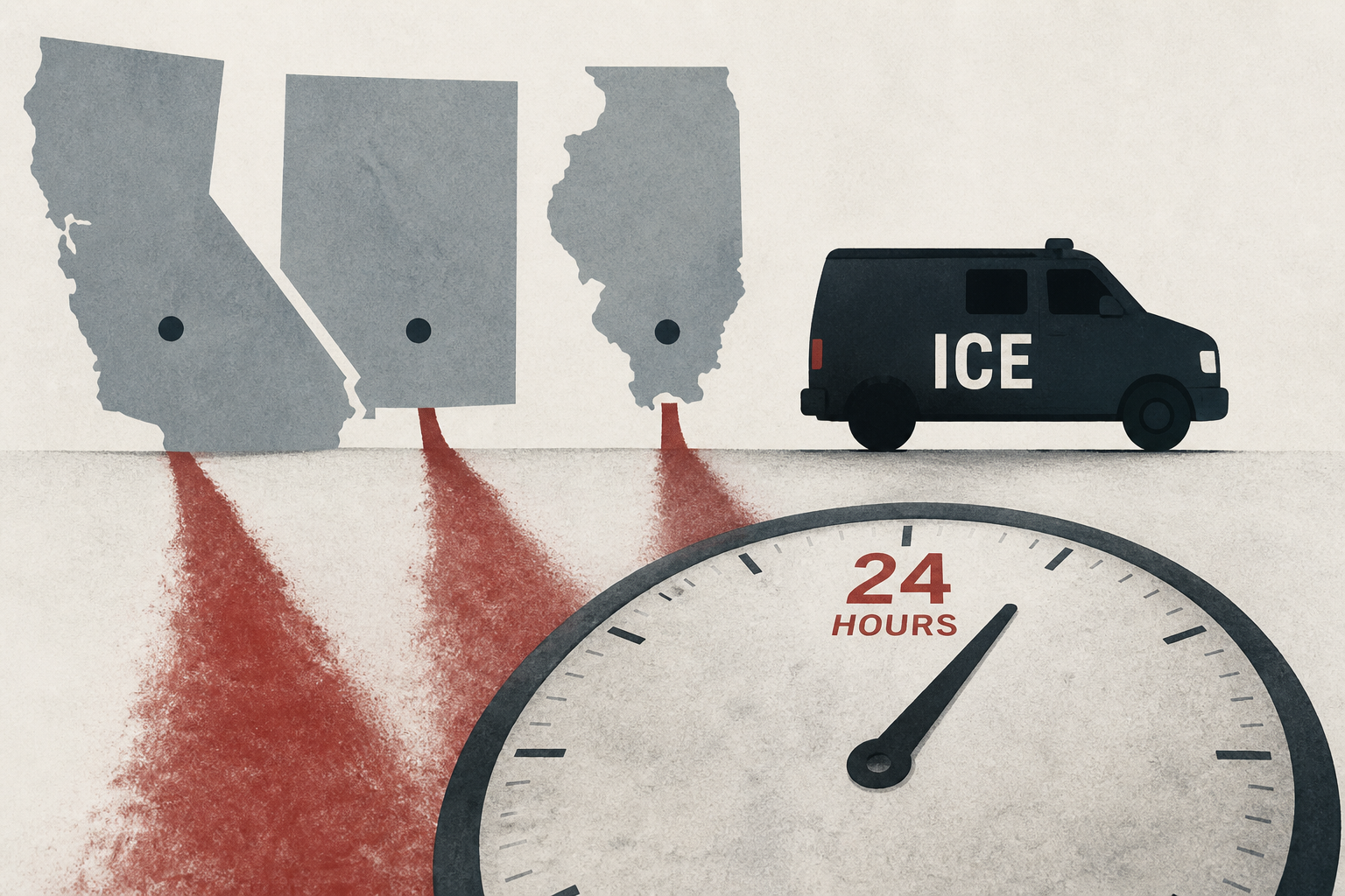 Three deaths, three states, 24 hours: one day in ICE’s quiet but ‘gruesome’ surge