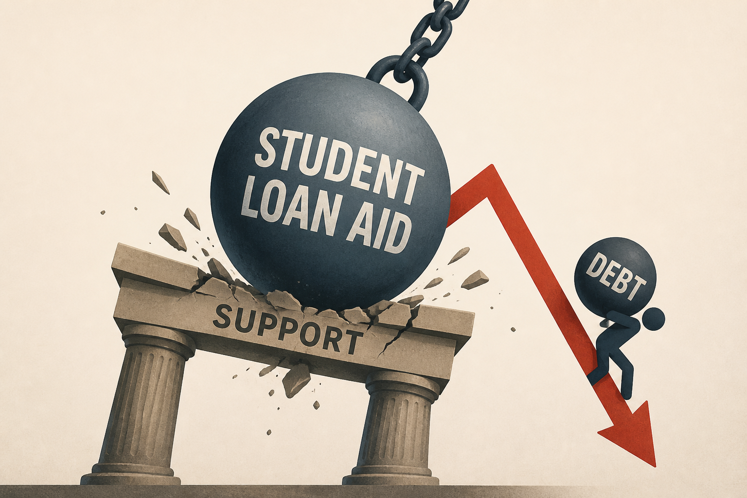 Trump’s Dismantling of Student Loan Aid Is Crashing Down on Debtors This Week