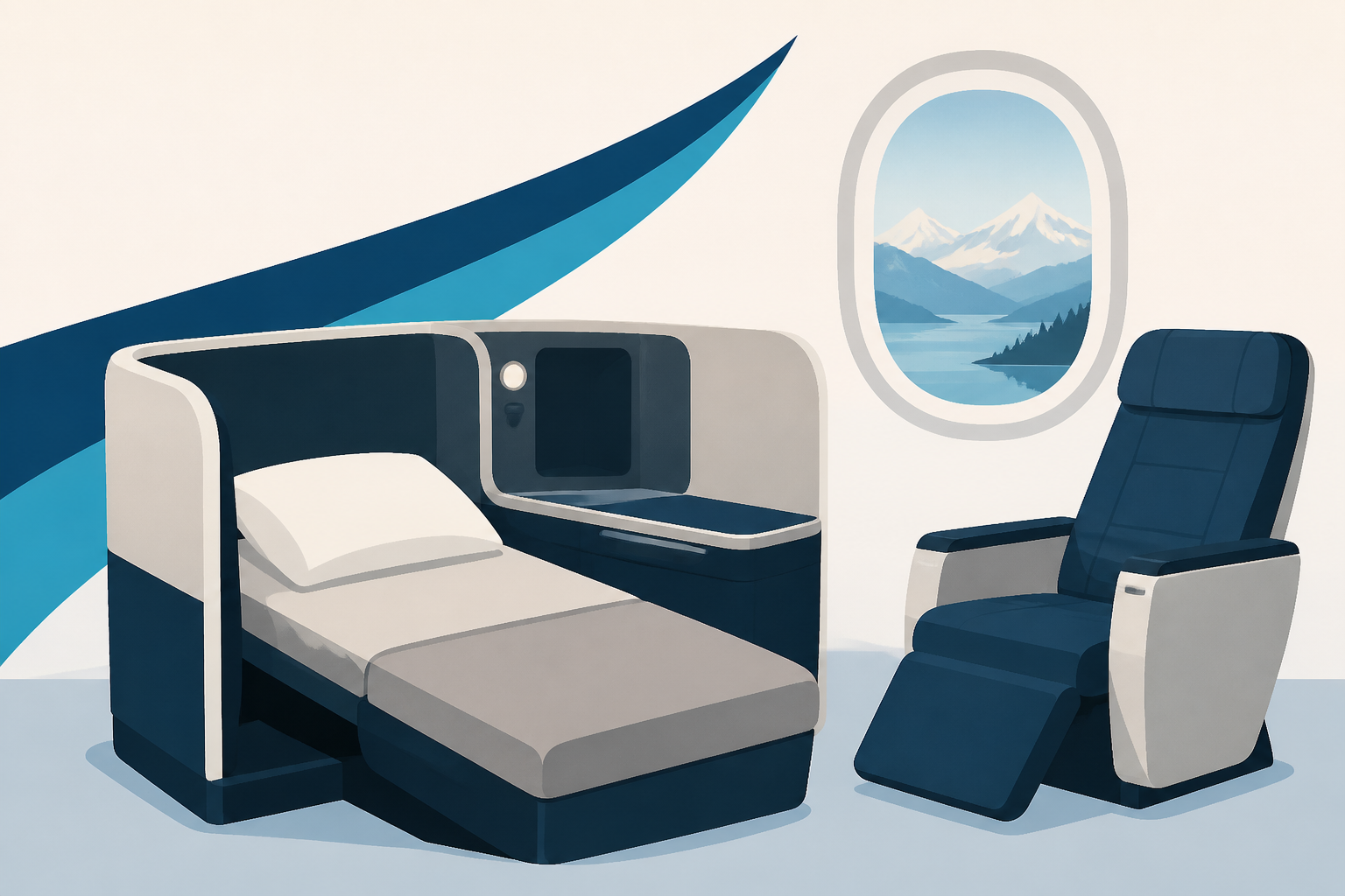 Alaska Airlines adds lie-flat suites, premium economy in cabin revamp