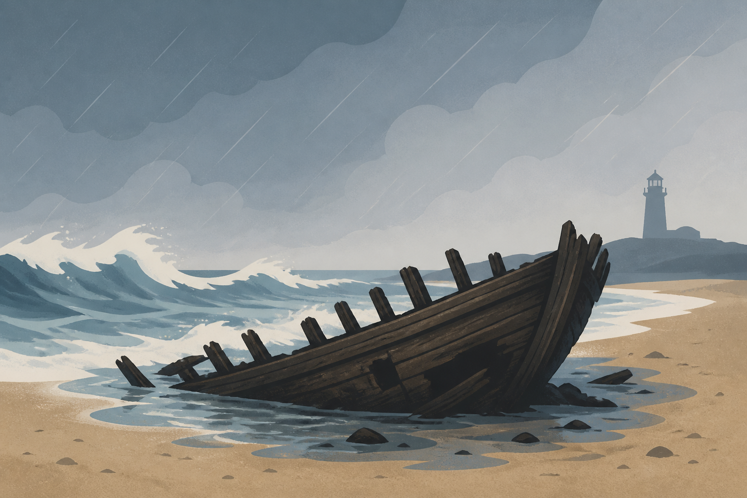 Possible 1884 shipwreck exposed by nor'easter on Nantucket: "It's still there"