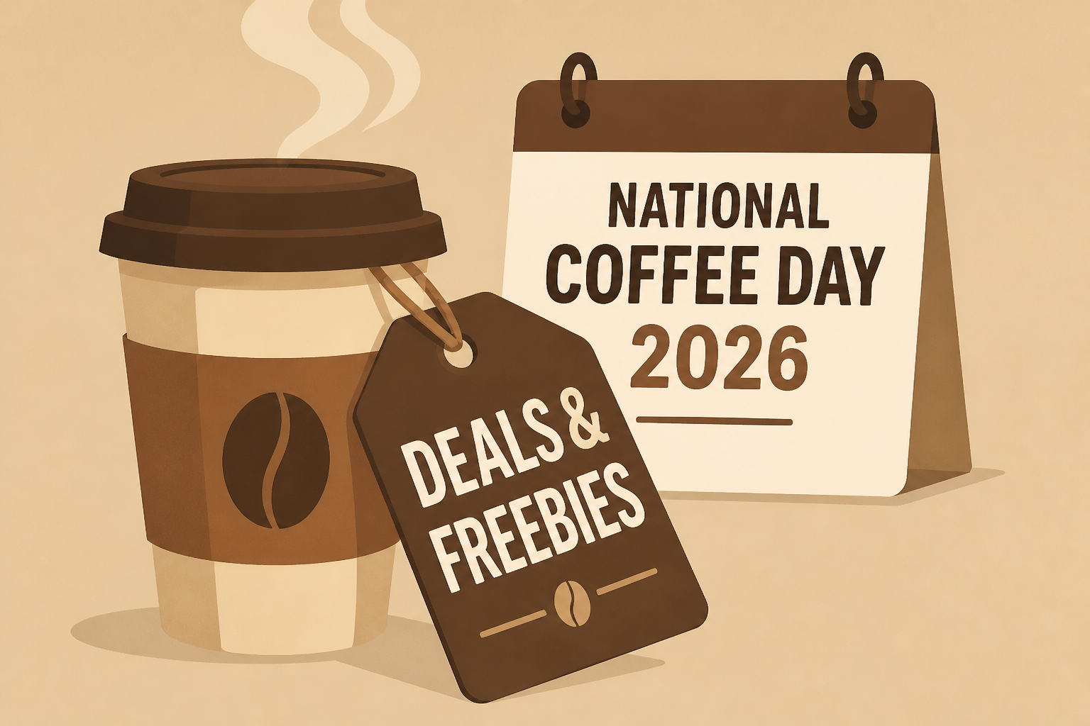 National Coffee Day 2026 deals and freebies