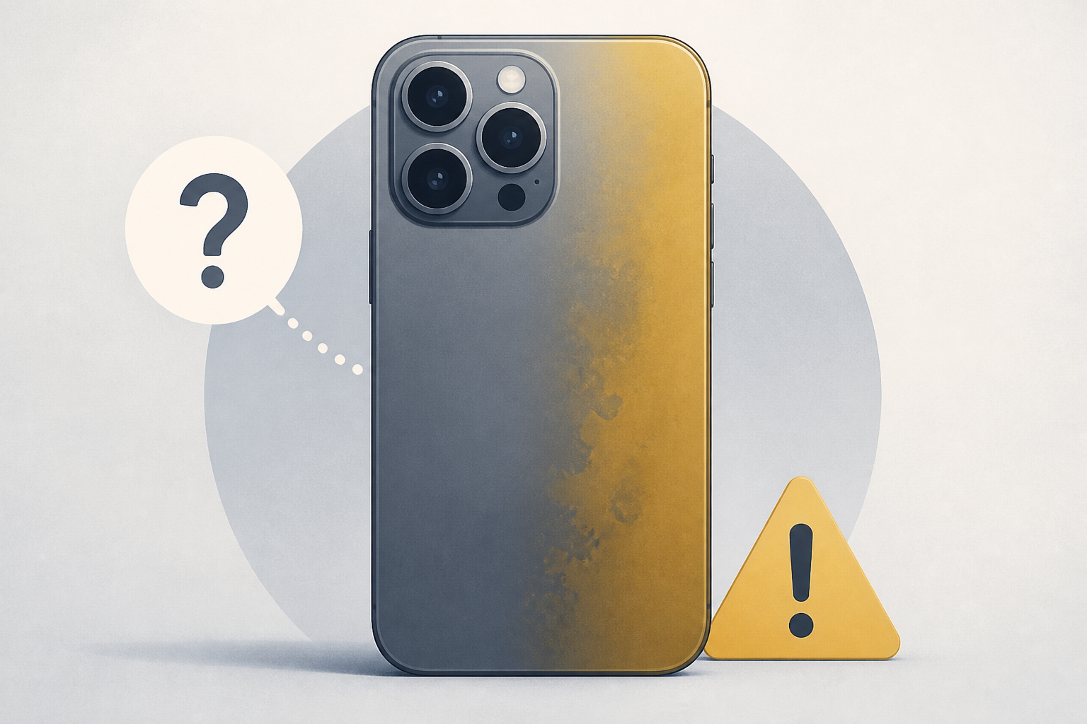 iPhone 18 Pros changing color due to unknown defect