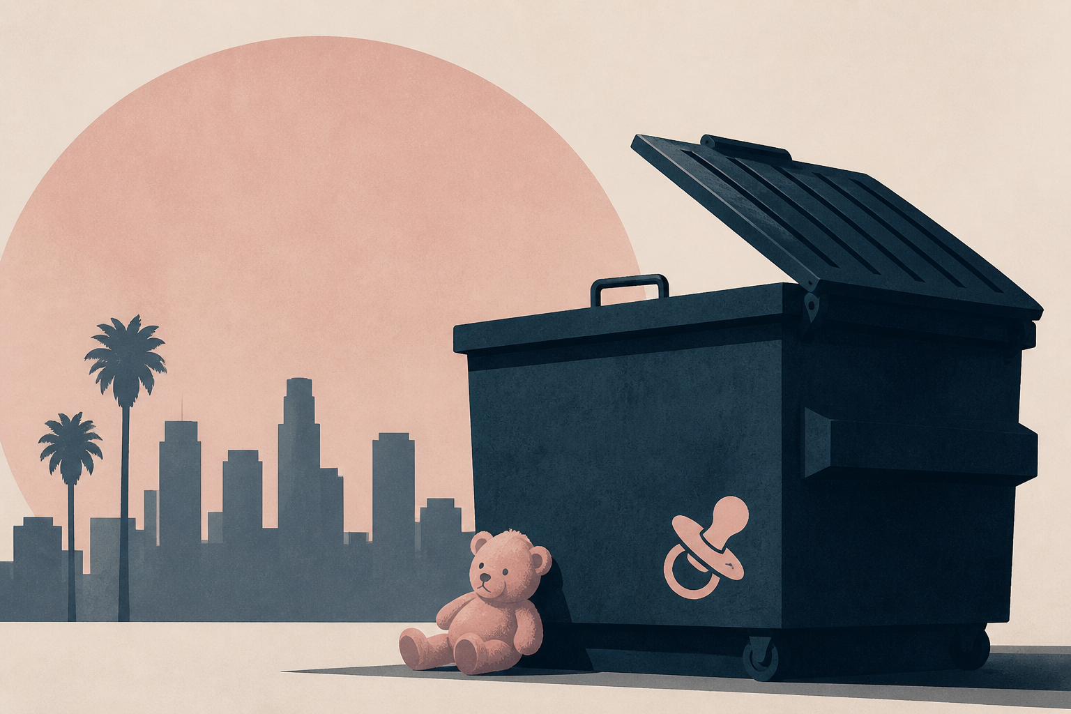 Baby dead after being found in dumpster in South LA; mother taken into custody