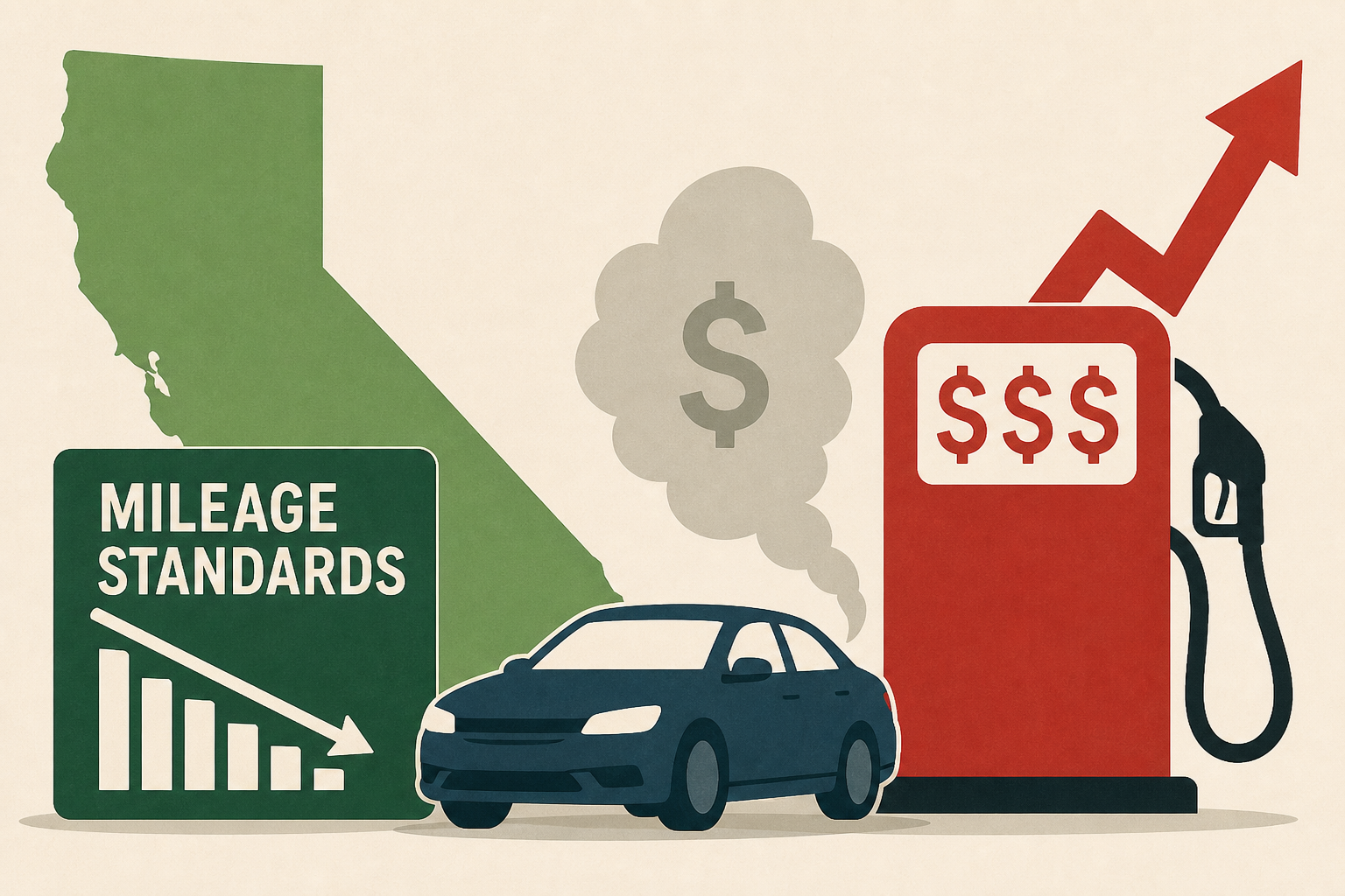 Lower mileage standards, higher pump costs: What Trump's auto move means for California