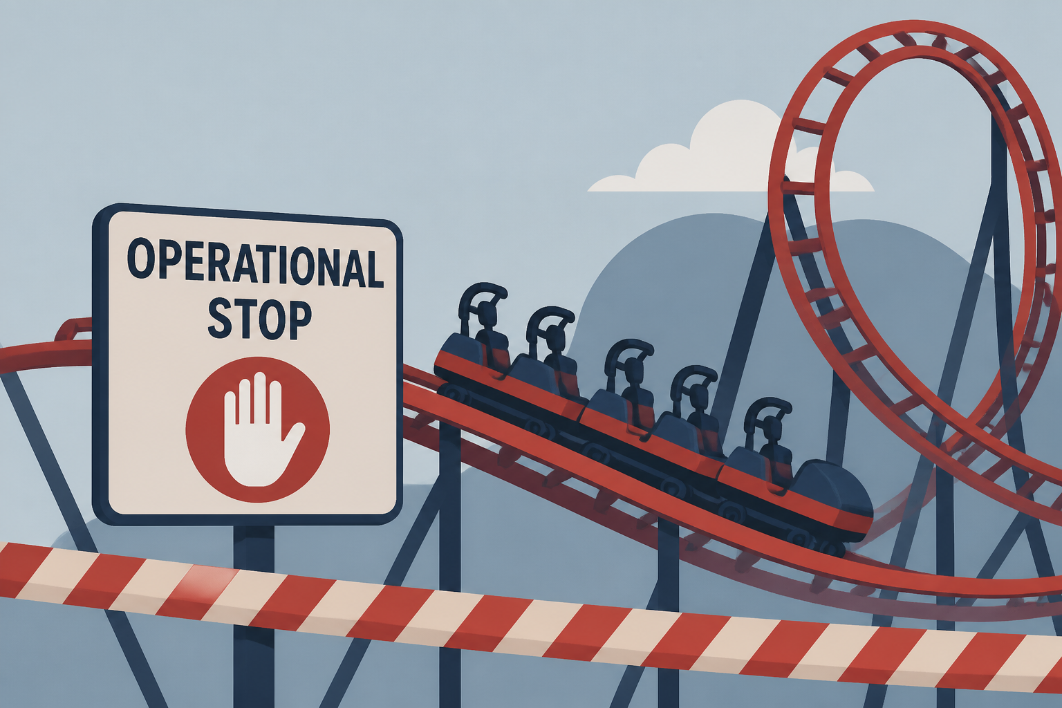 Riders removed from COTALAND roller coaster after 'operational stop' on opening weekend