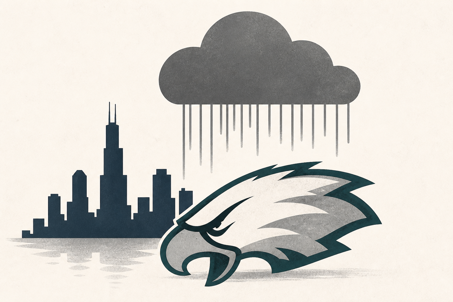 Eagles-Bears takeaway: Lackluster play catches up with the Birds in Chicago
