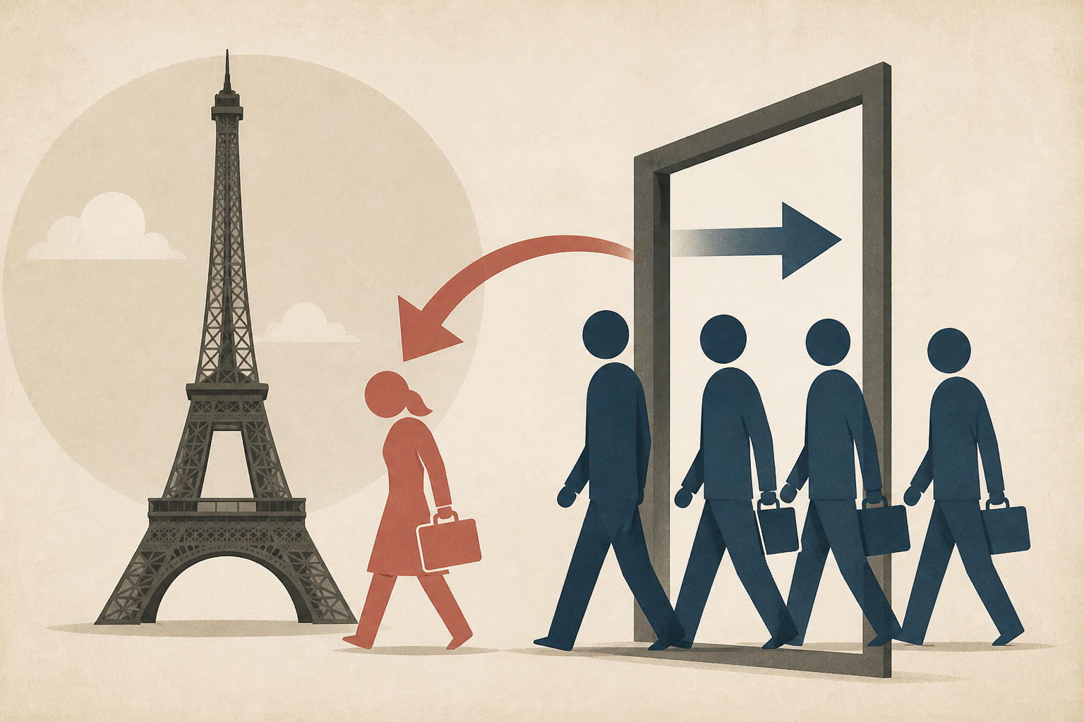 Eiffel Tower chief to quit after female staff replaced by men during religious visit