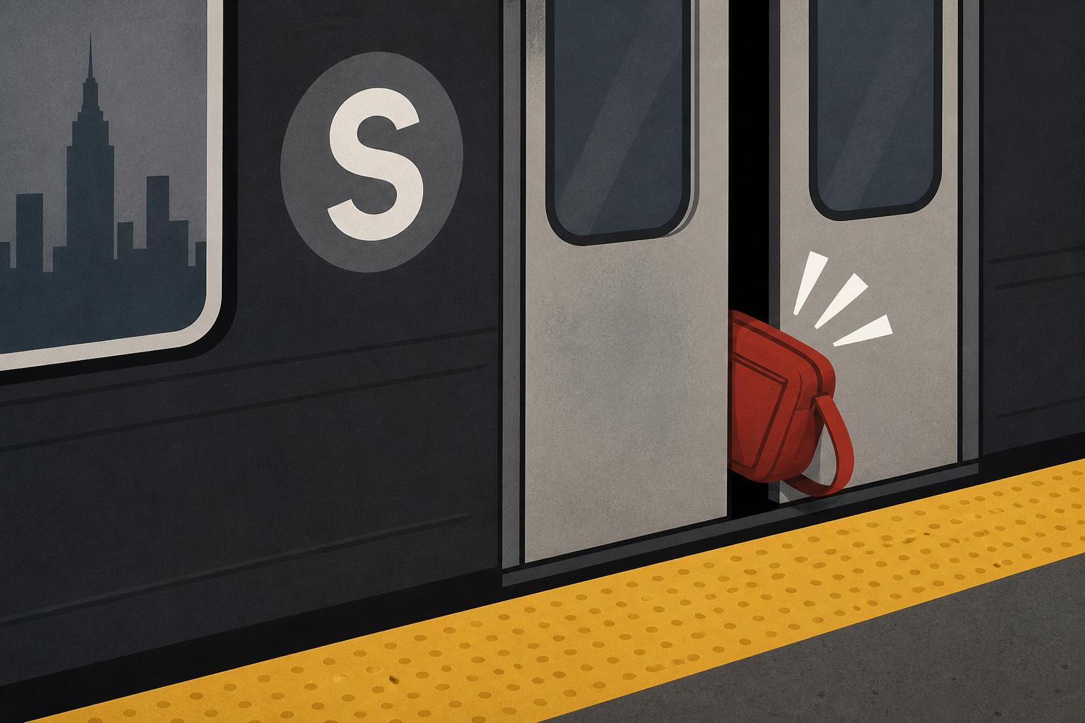 New York man killed after bag caught in subway train doors, police say