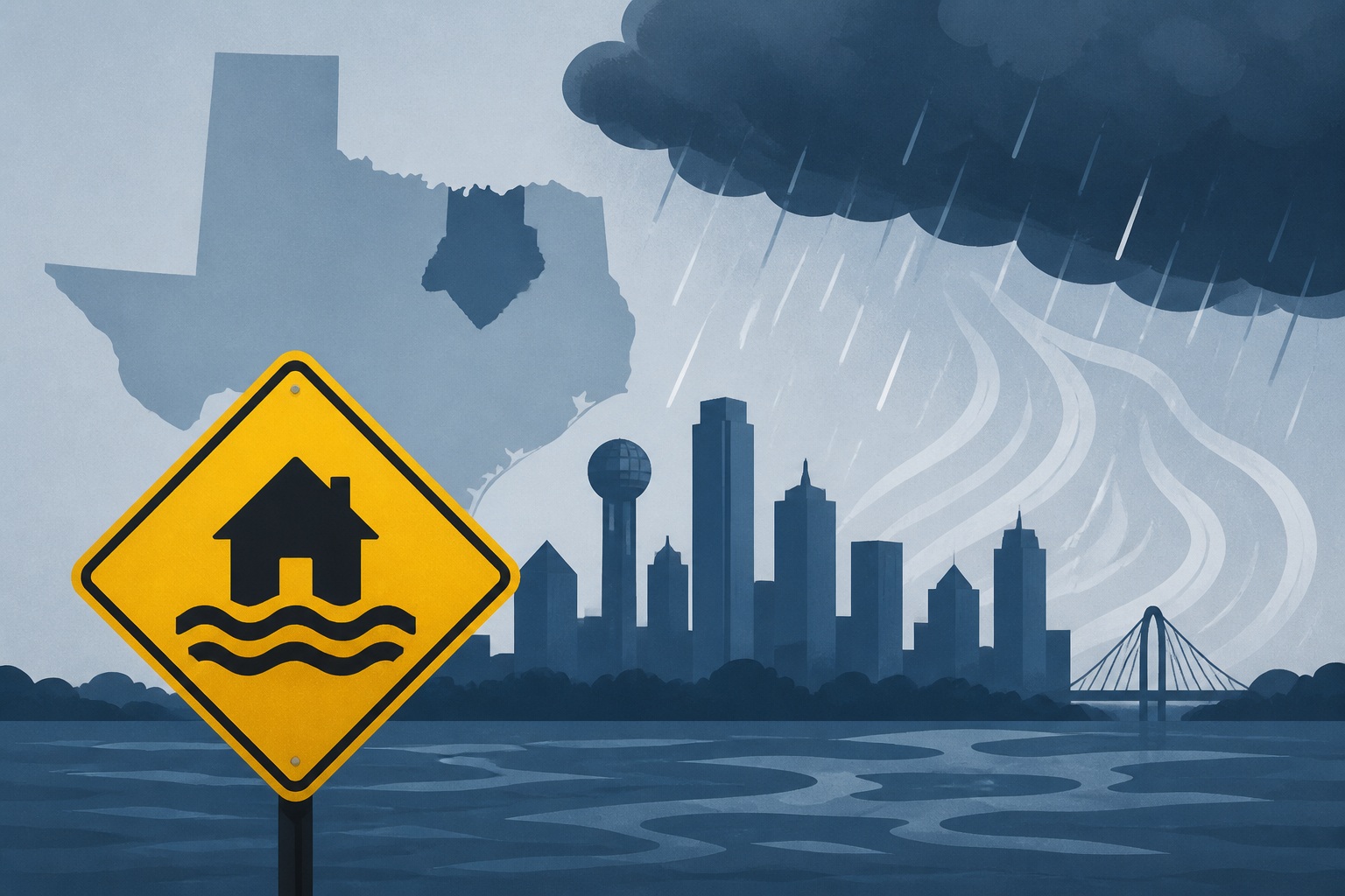 Dallas weather: North Texas prepares for severe flash flood threat as tropical moisture arrives