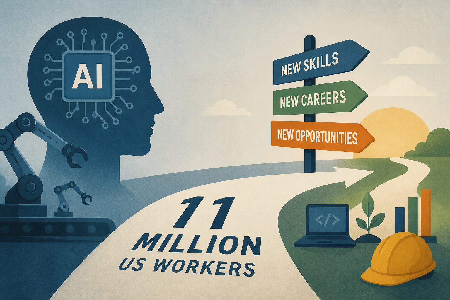 AI could force 11 million US workers into new careers by 2035
