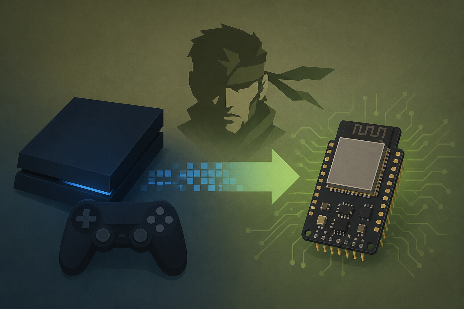 Metal Gear Solid Moves From PlayStation To ESP32