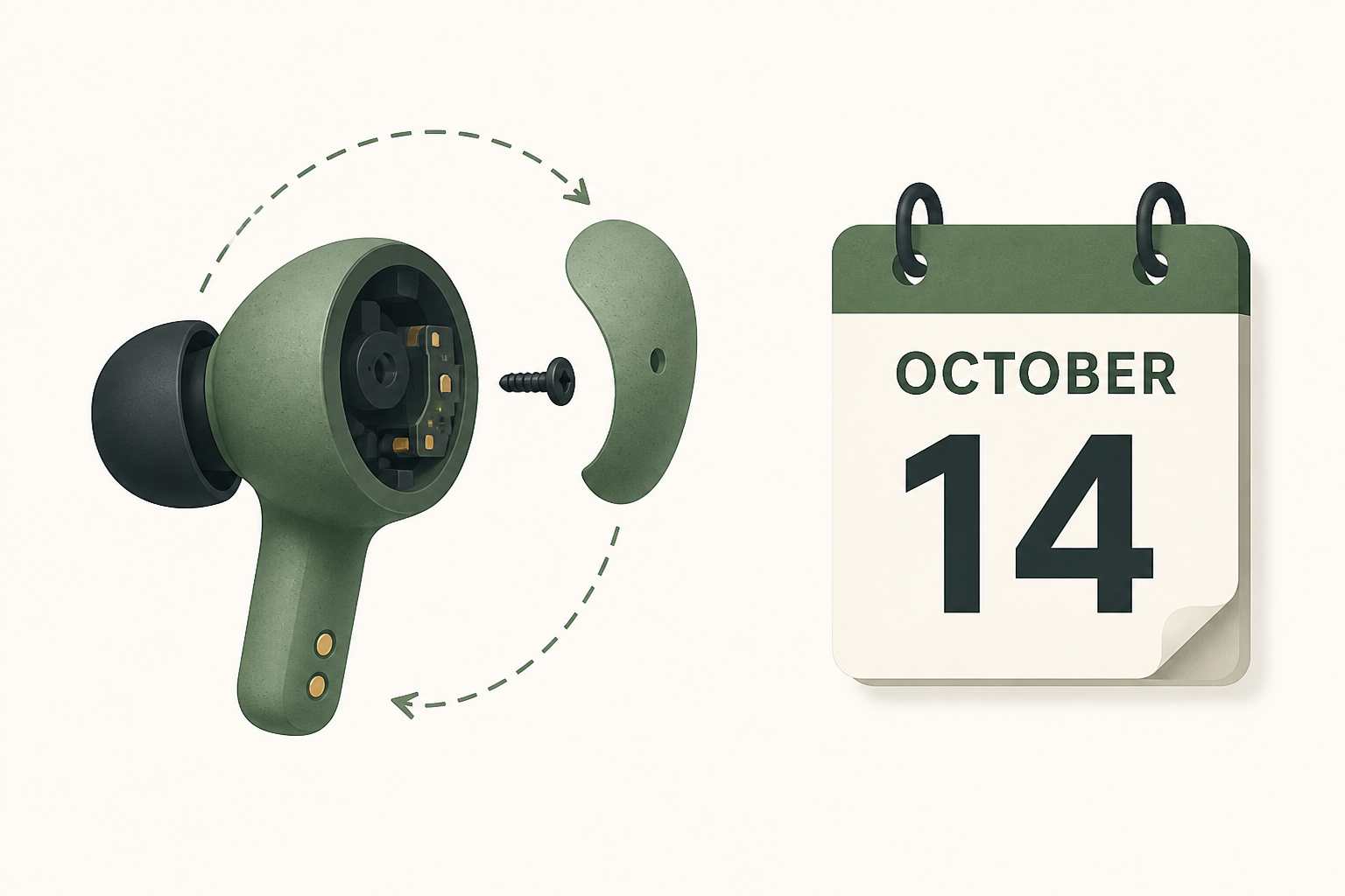 Fairphone’s next repairable wireless earbuds will launch on October 14th