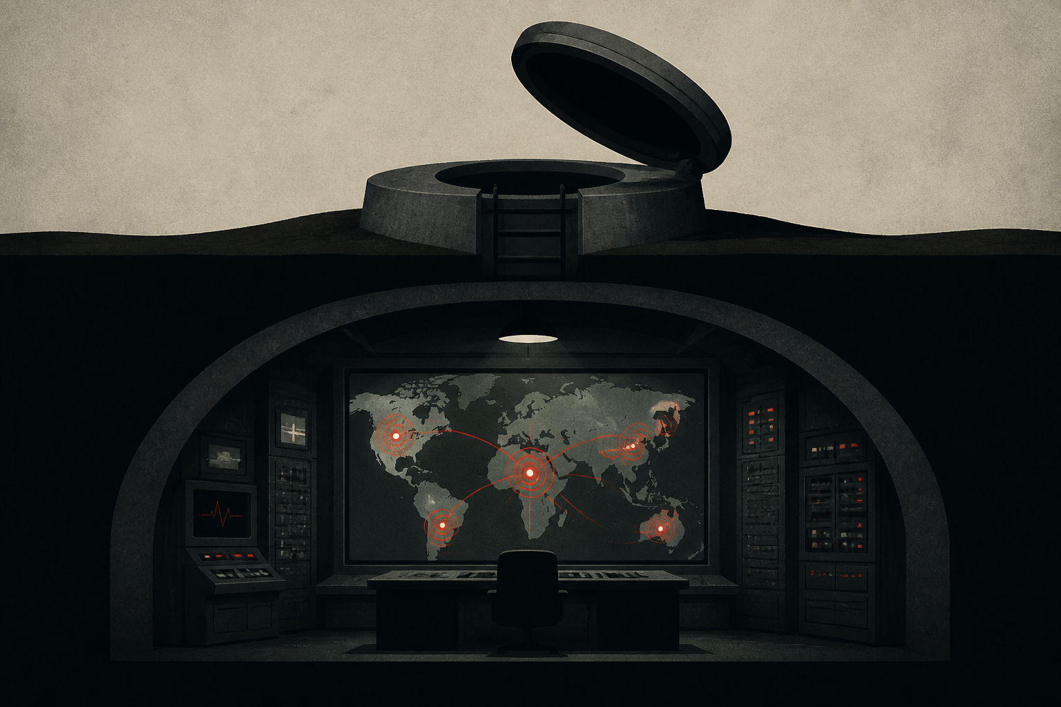 Inside Putin's ultra-secret doomsday bunker that guarantees 'mutual destruction' if West attacks