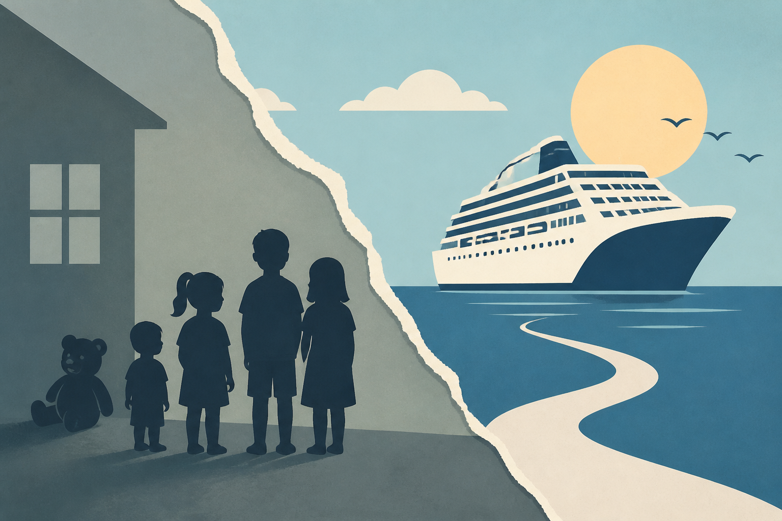 Florida mom allegedly abandons 4 kids to go on cruise: Court documents