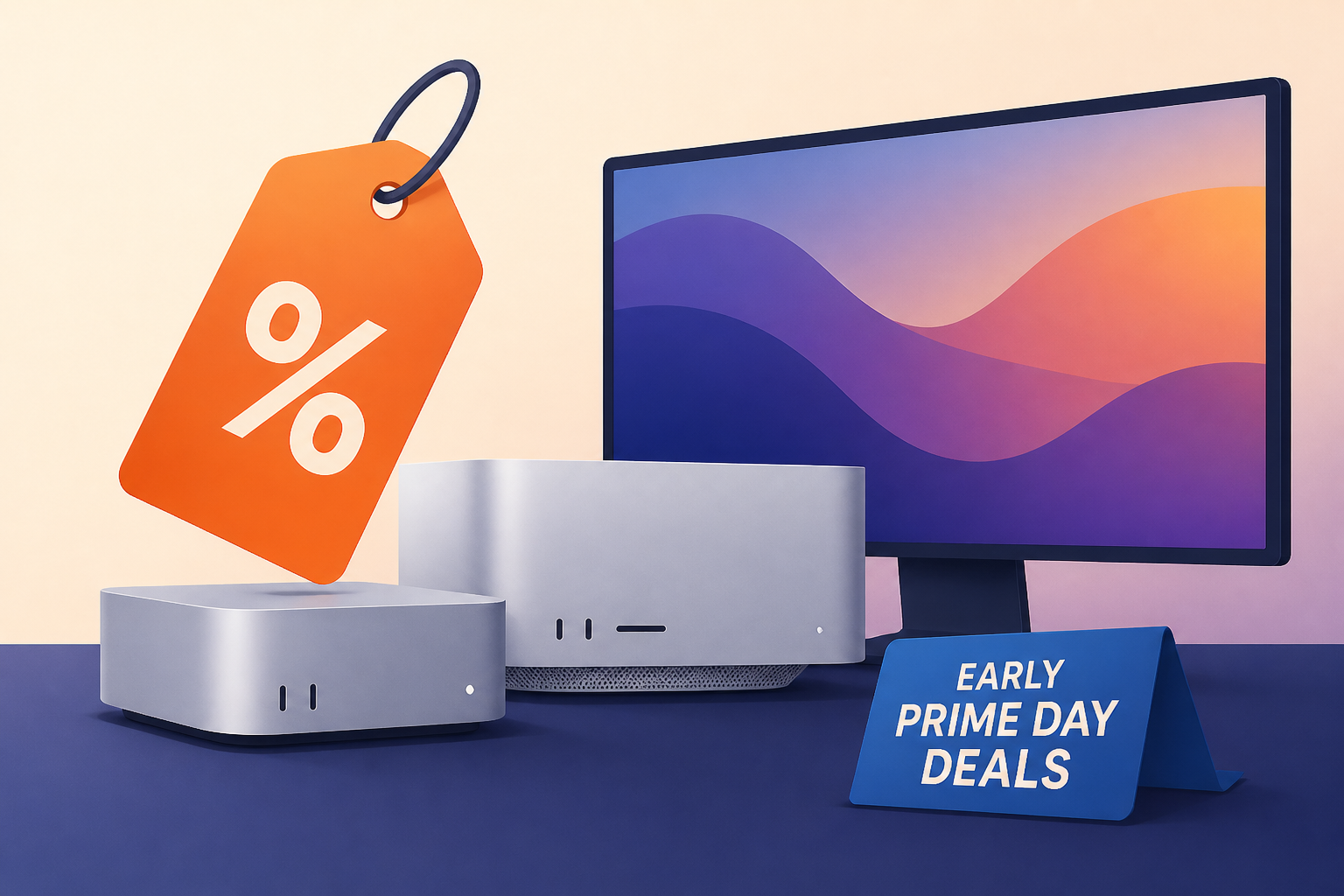 Amazon Discounting New Mac Mini and Mac Studio Alongside Early Prime Day Deals on Monitors