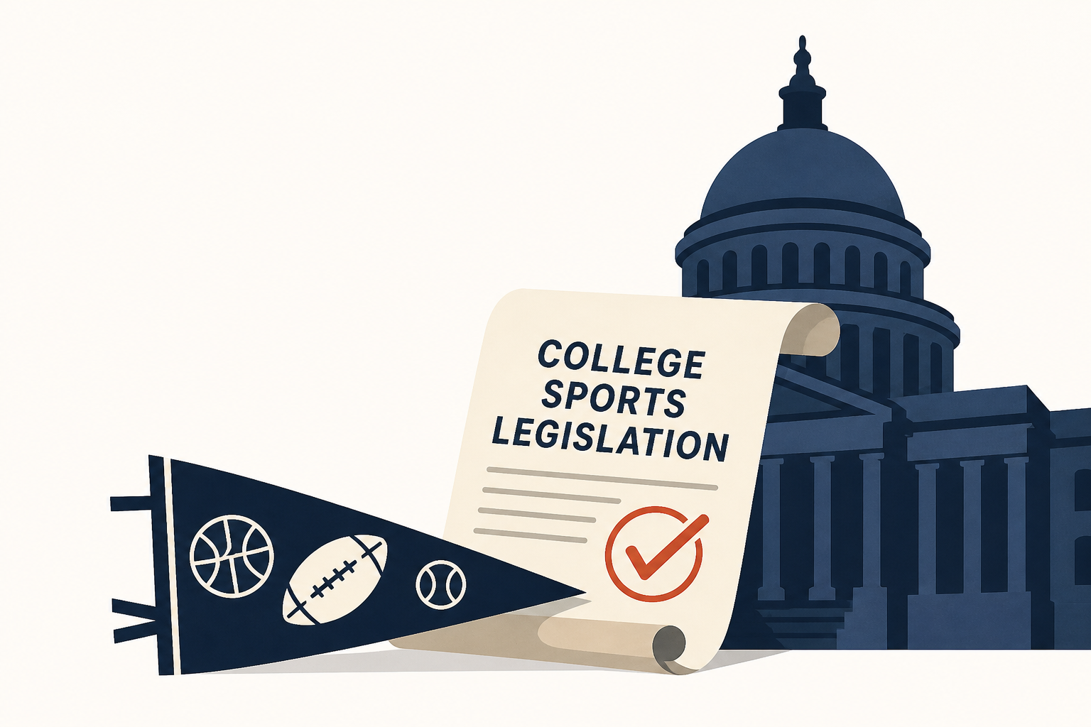 Trump celebrates Senate passage of legislation to overhaul college sports