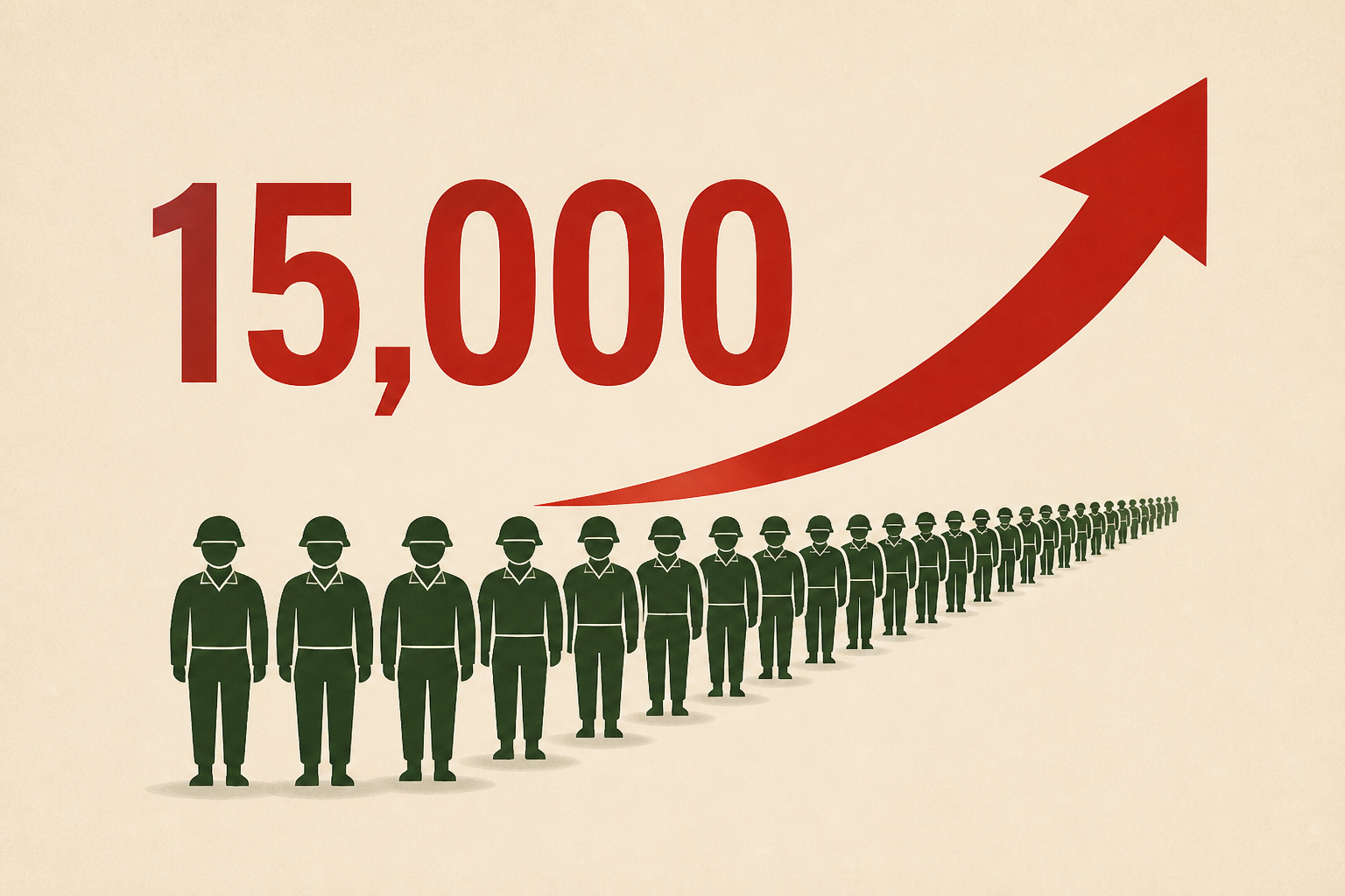 Why has Putin added 15,000 new soldiers to Russia’s army?