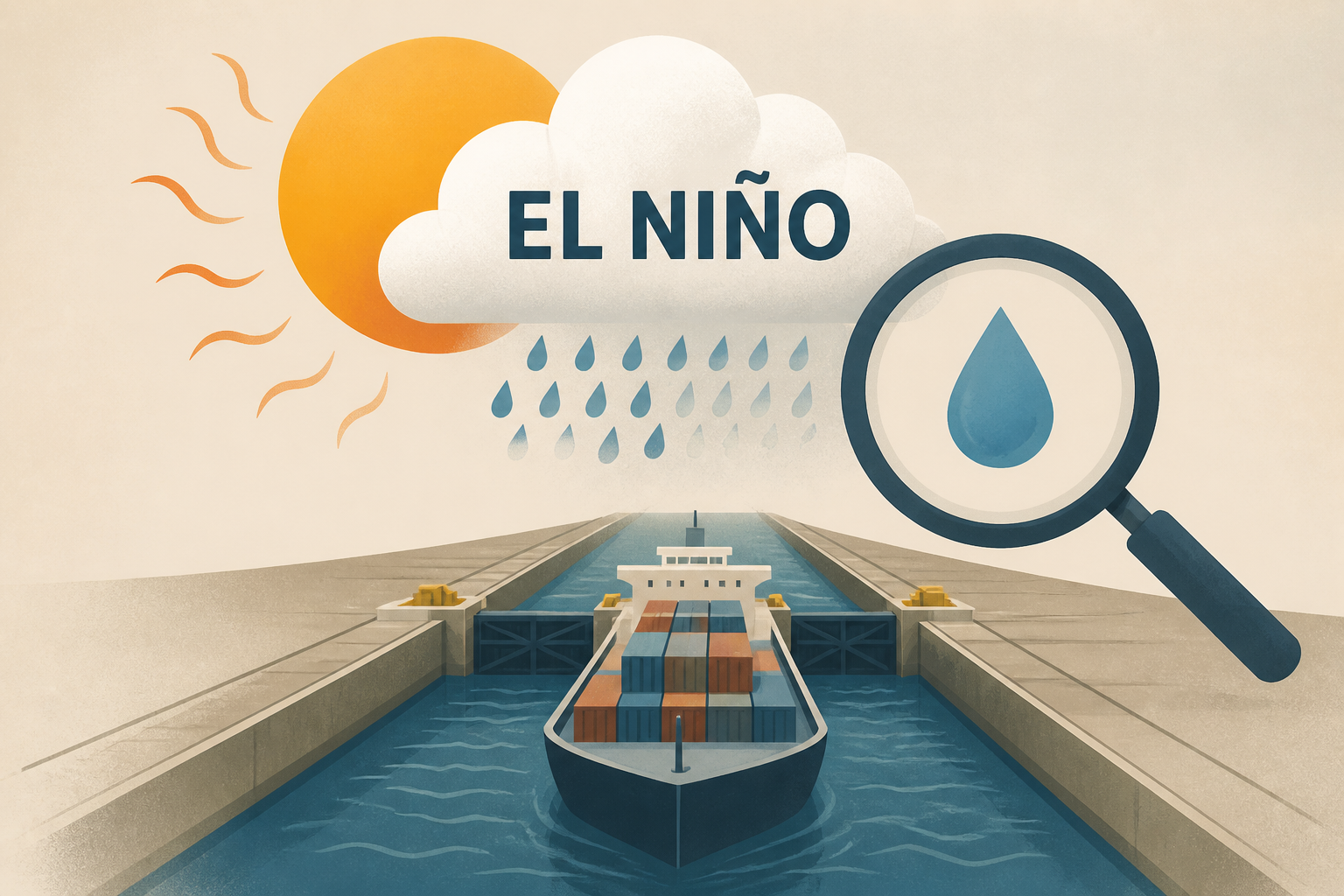 Why El Niño has Panama Canal shippers watching the rain