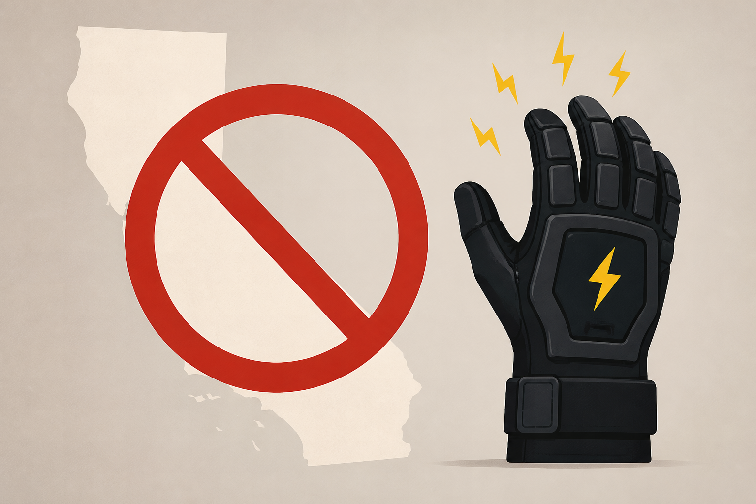 California bans officers’ use of electric-shock gloves after ICE reveals plan to equip agents