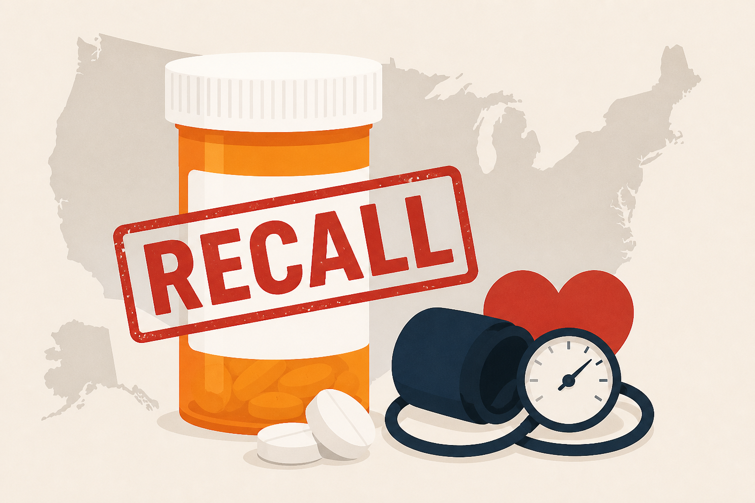 Widely used blood pressure medication recalled nationwide