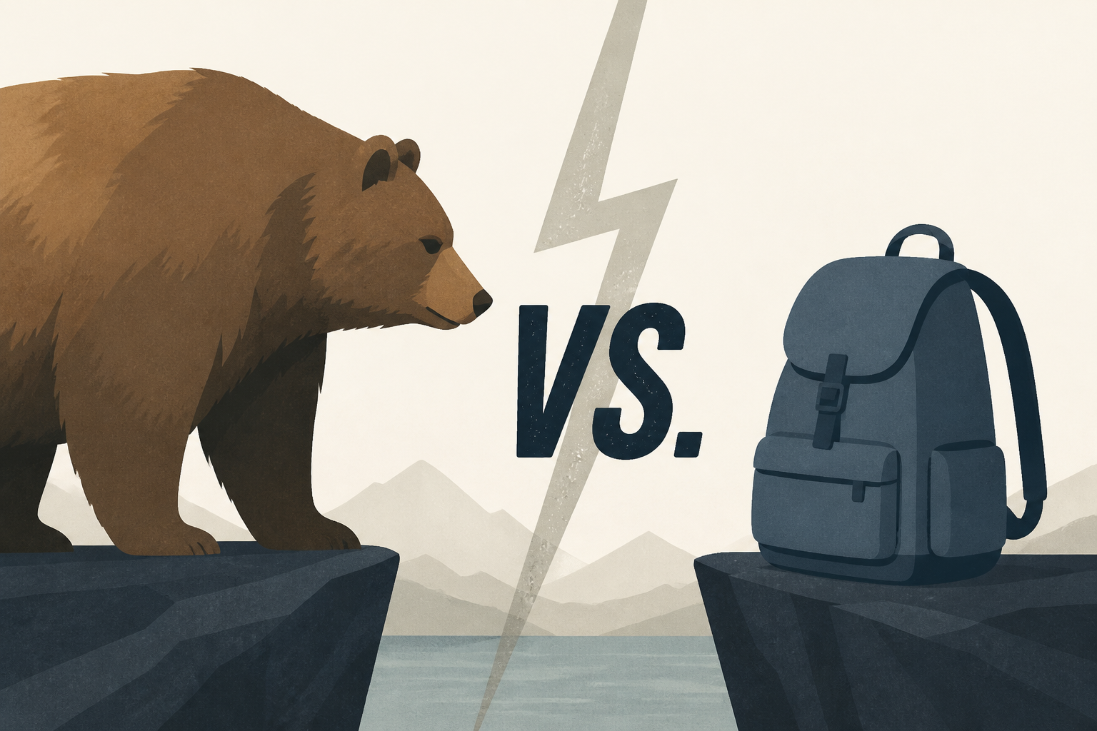 Bear 910 vs. Backpack: It's the final showdown for Alaska's Fat Bear Week