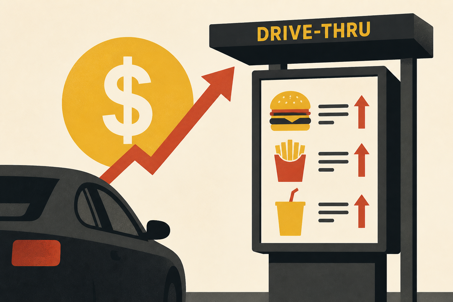 You may notice this the next time you're at a McDonald's drive-thru