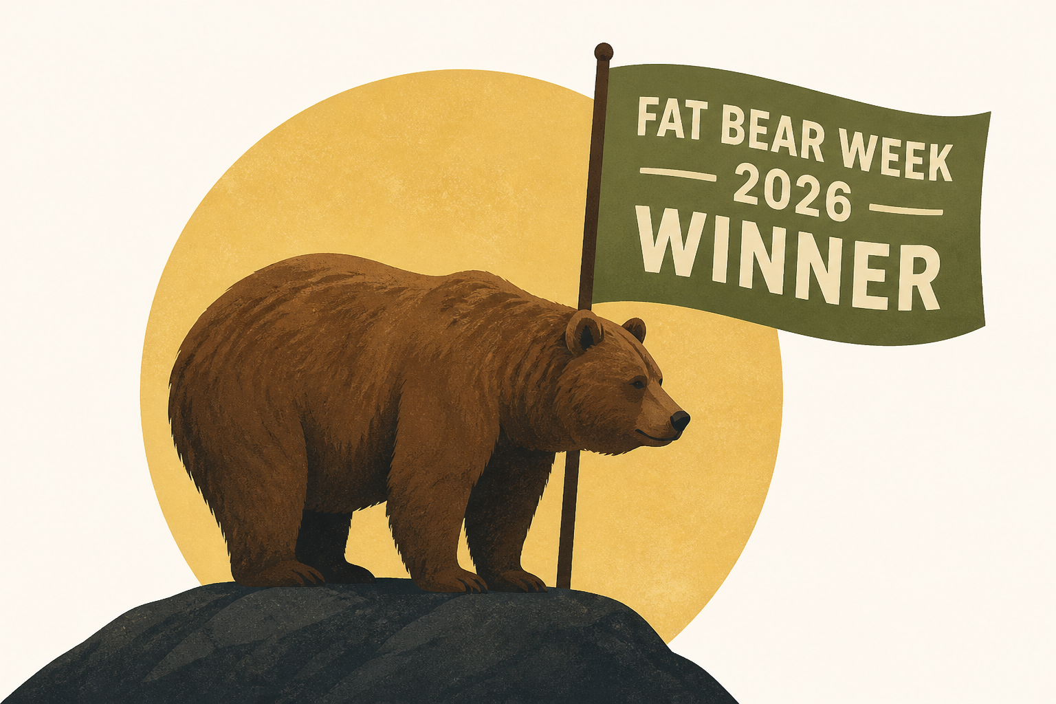 Backpack voted Fat Bear Week 2026 winner, beating out another offspring of former champ