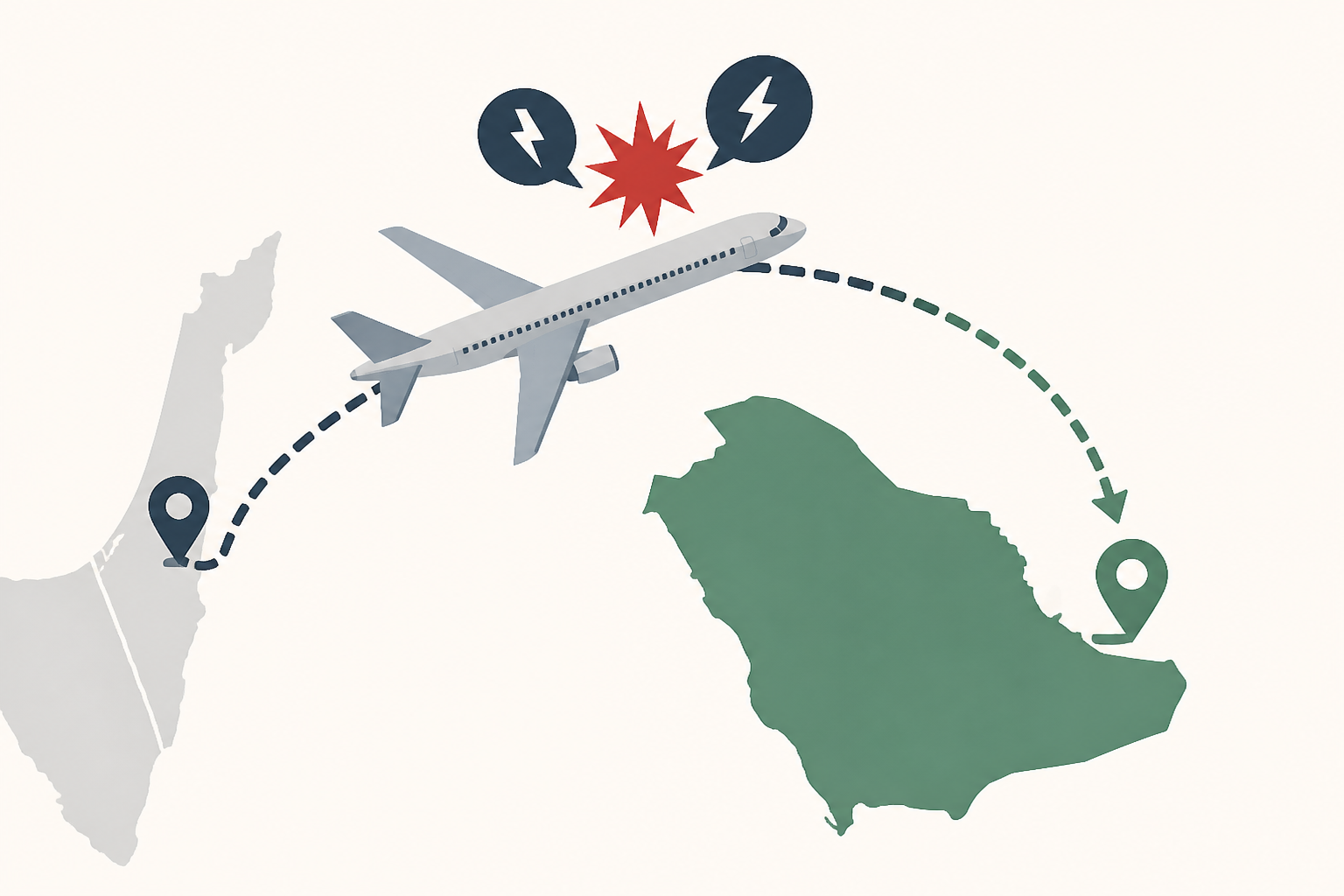 ‘Violent incident’ between pilots sparks diversion of Israel-bound flight to Saudi Arabia, sources say