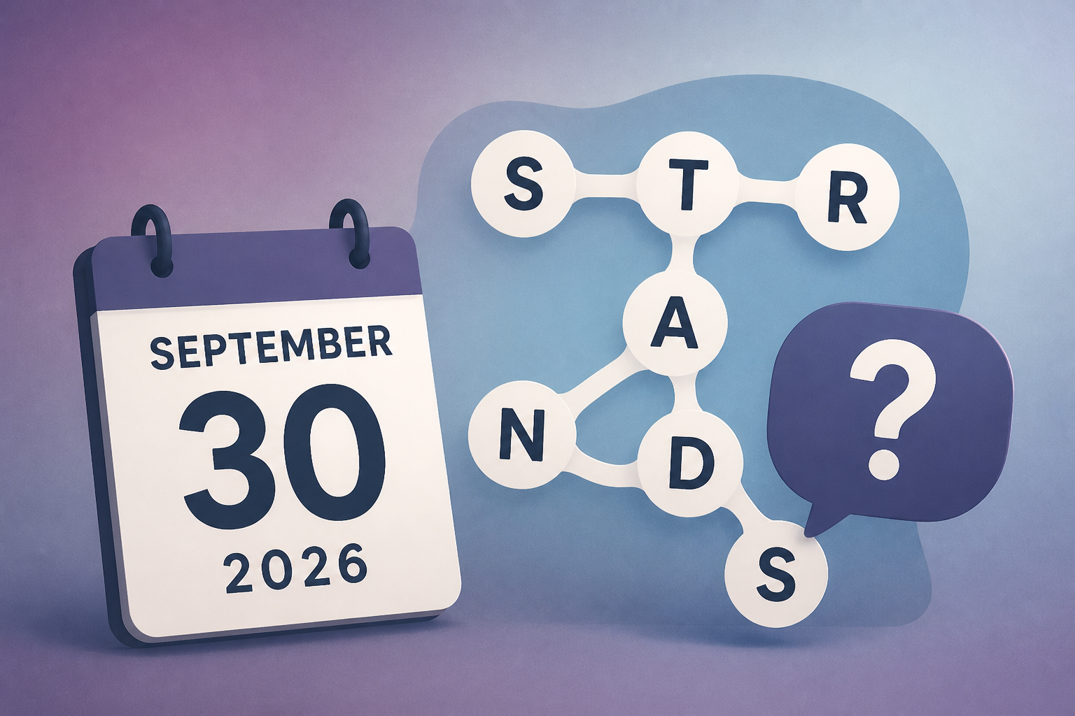 NYT Strands Hints for September 30, 2026
