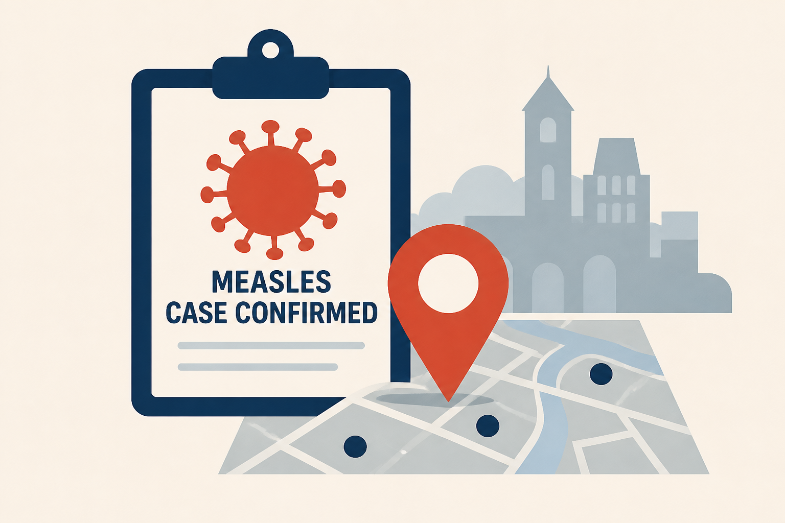 Wood County Health Department confirms measles case; multiple possible exposure sites in Bowling Green