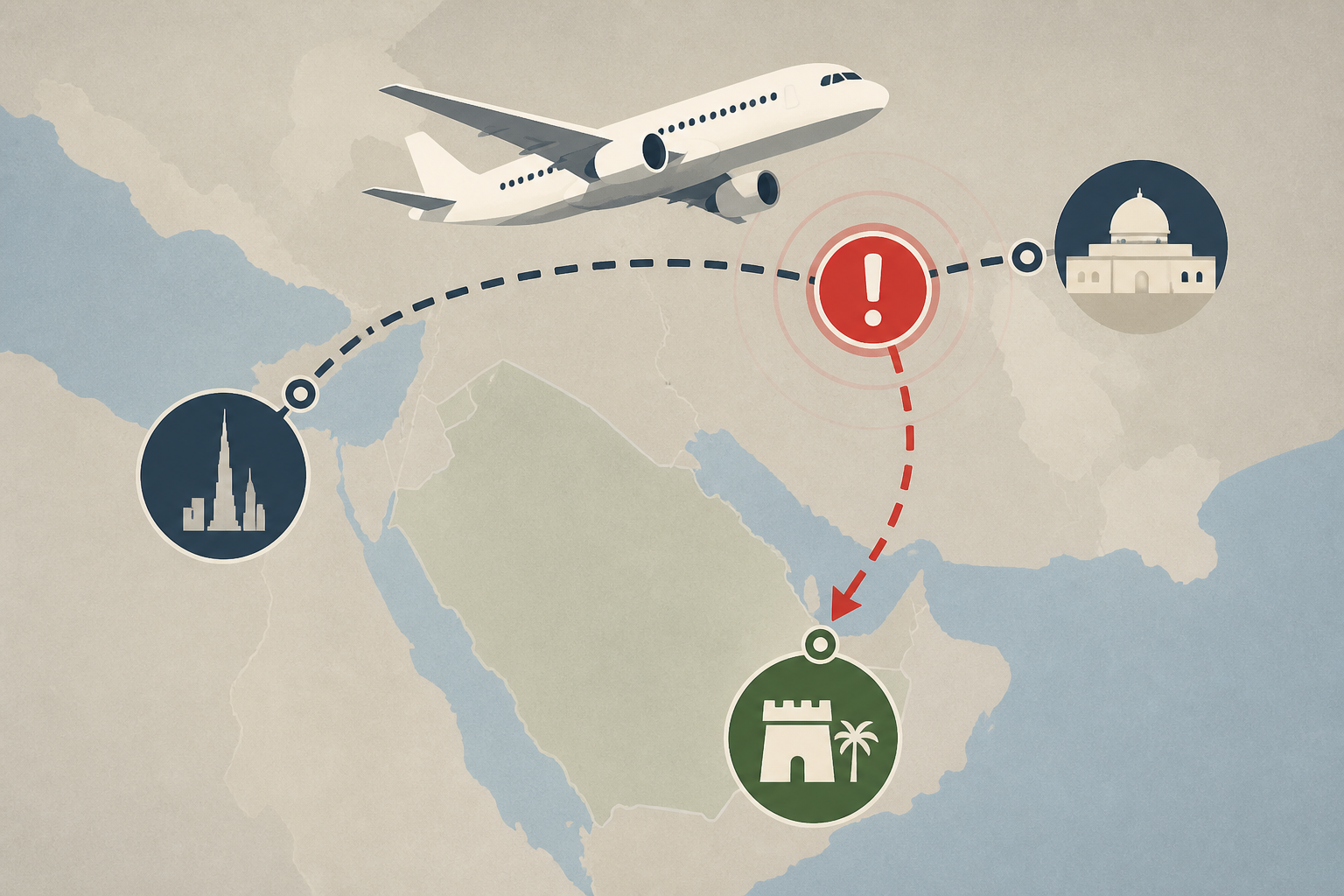 Dubai to Israel flight broadcasts emergency alert, diverts to Saudi Arabia after reported feud between pilots
