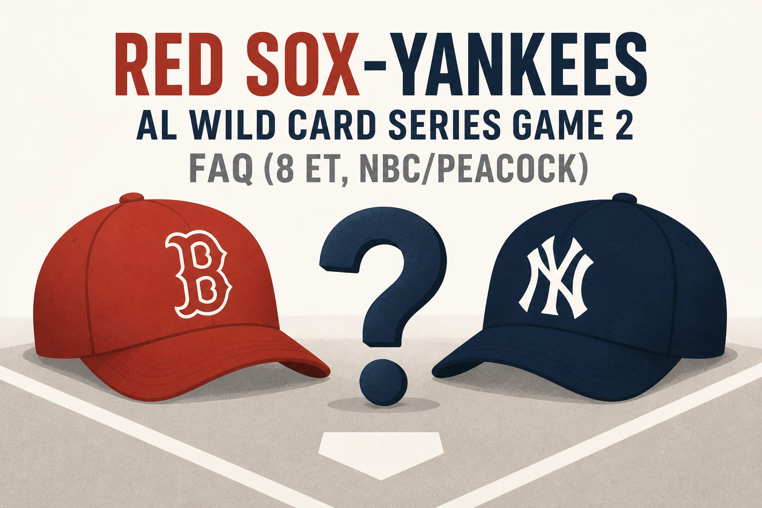 Red Sox-Yankees AL Wild Card Series Game 2 FAQ (8 ET, NBC/Peacock)