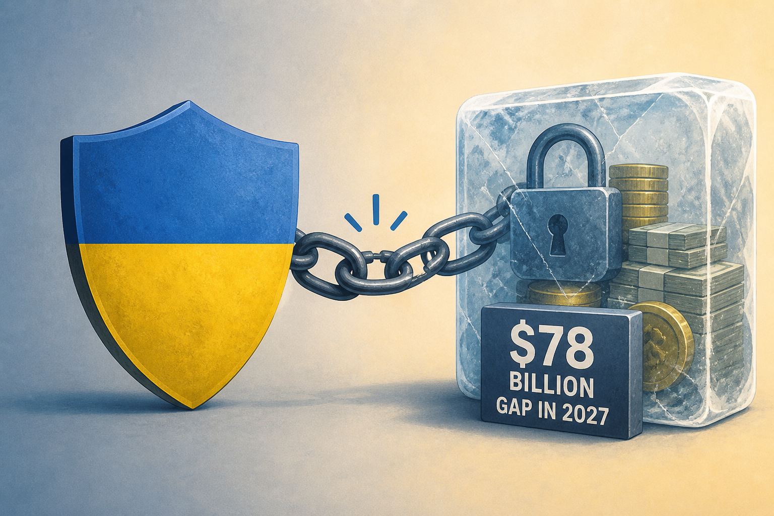 Ukraine pushes for 'bold action' on Russian assets to plug $78 billion gap in 2027
