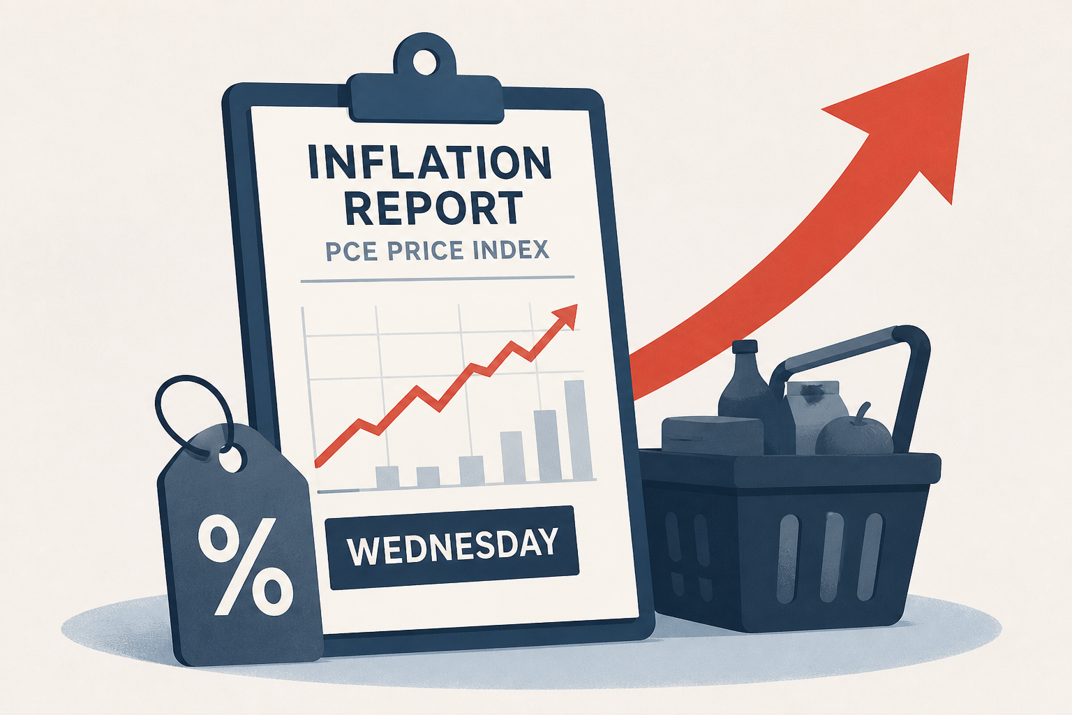 The Fed's main inflation measure will be released Wednesday. Here's what to expect