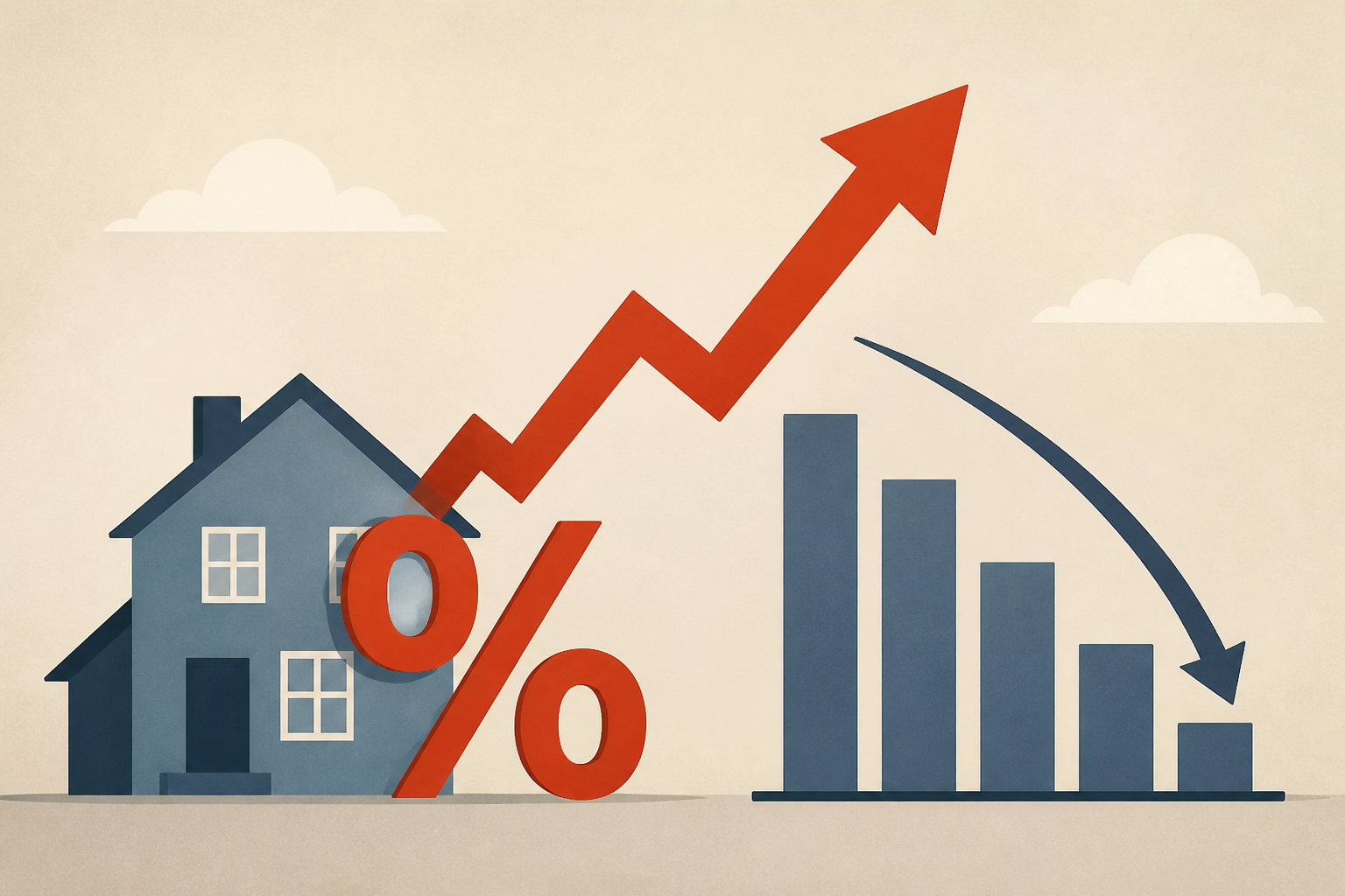 Mortgage rates jump to near 3-year high, causing demand to drop