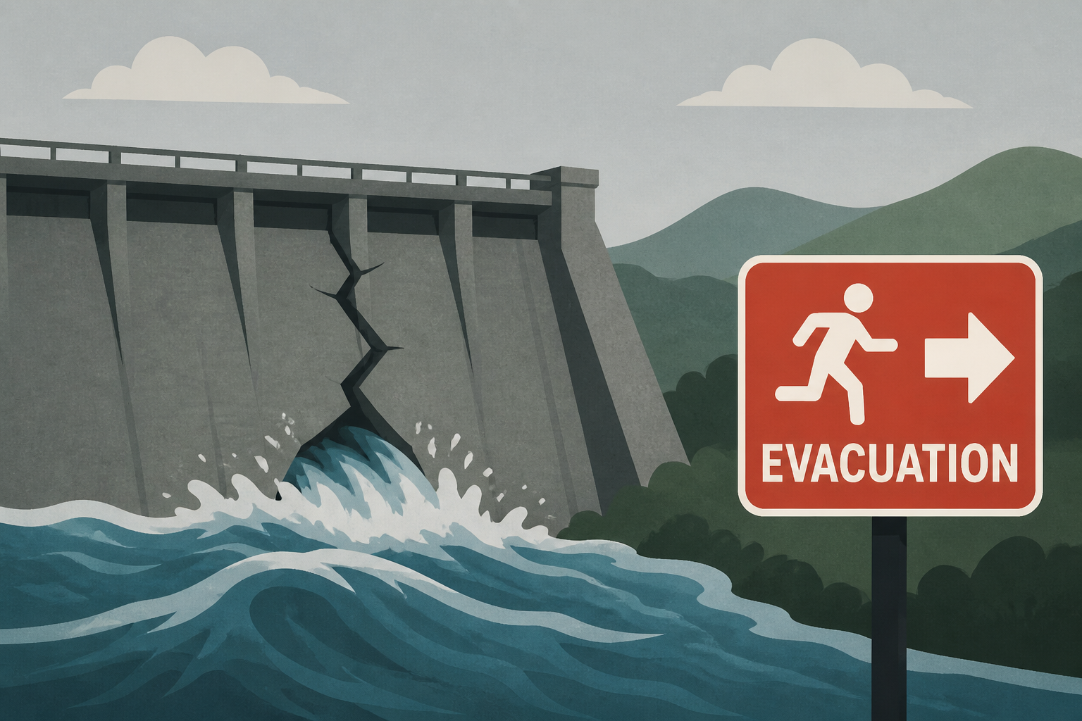 McLeod Dam breach threat prompts evacuations