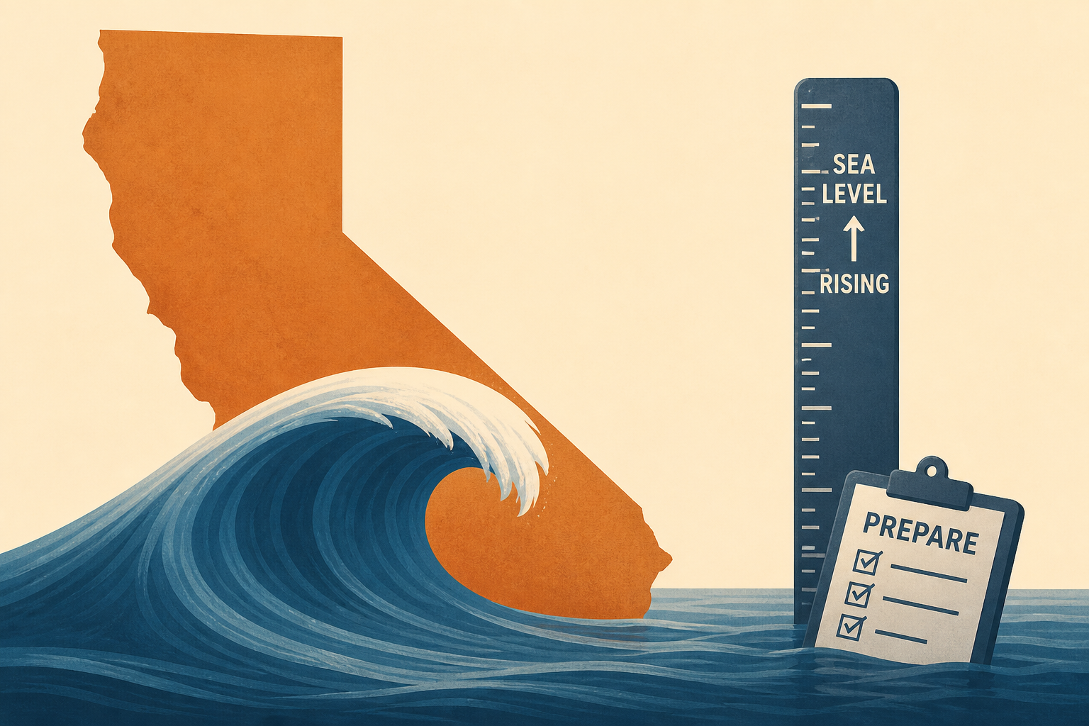 California rushes to prepare for massive ‘Kelvin’ wave and predicted sea level rise