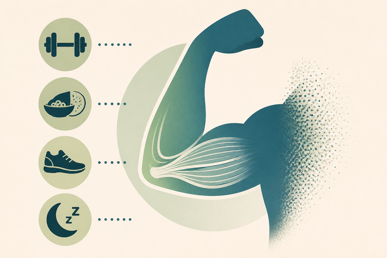 4 simple habits can help slow muscle loss as you age
