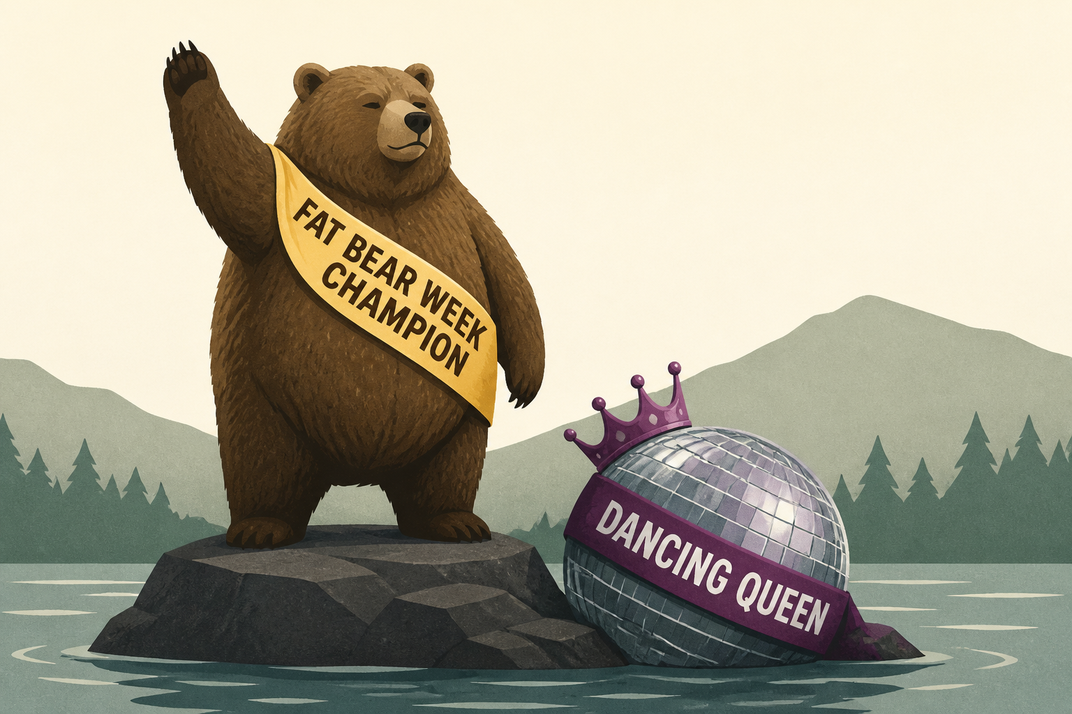 Backpack edges past Dancing Queen to win the Fat Bear Week title
