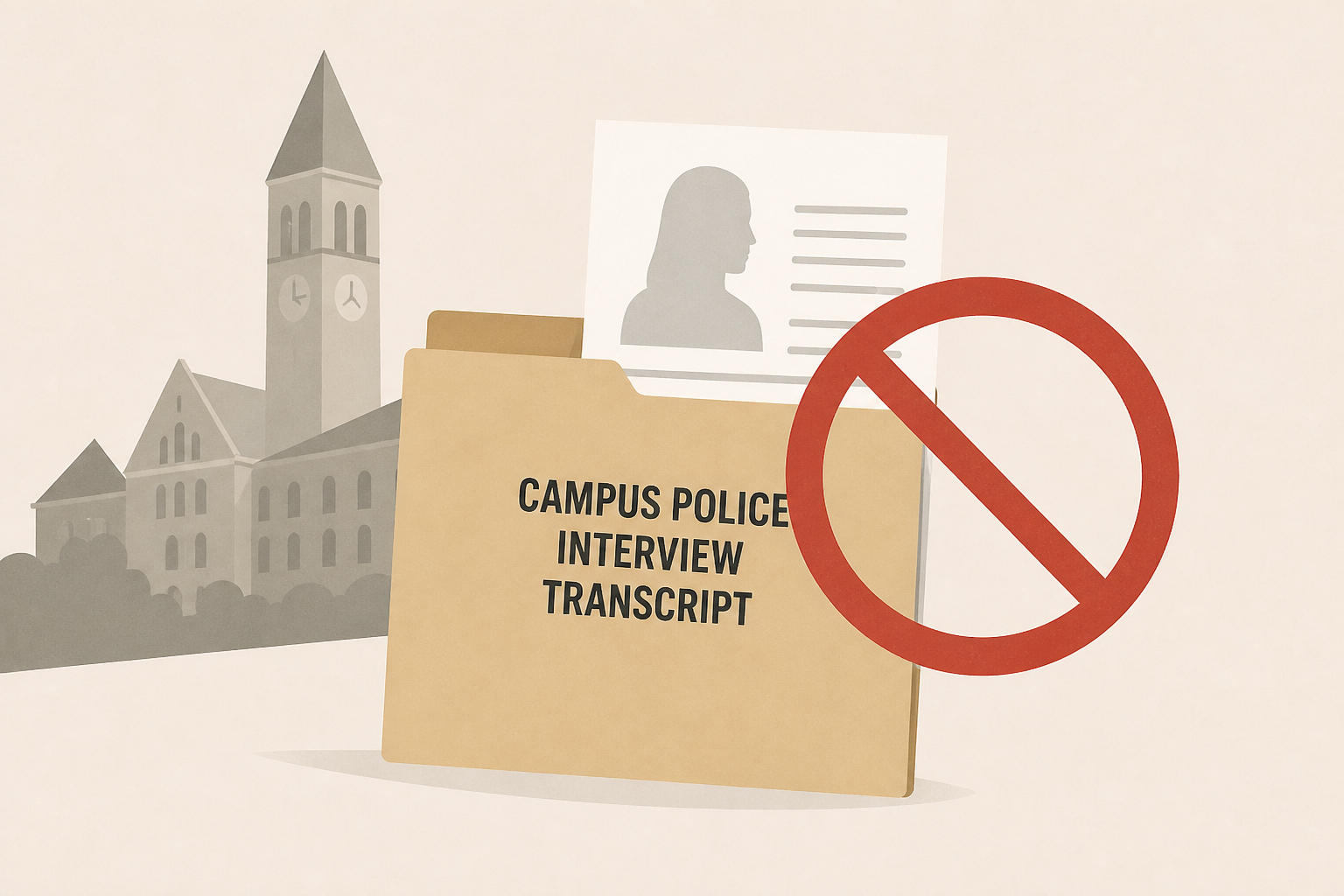 DA in Cornell University case says he never saw transcript of campus police interview with alleged rape victim