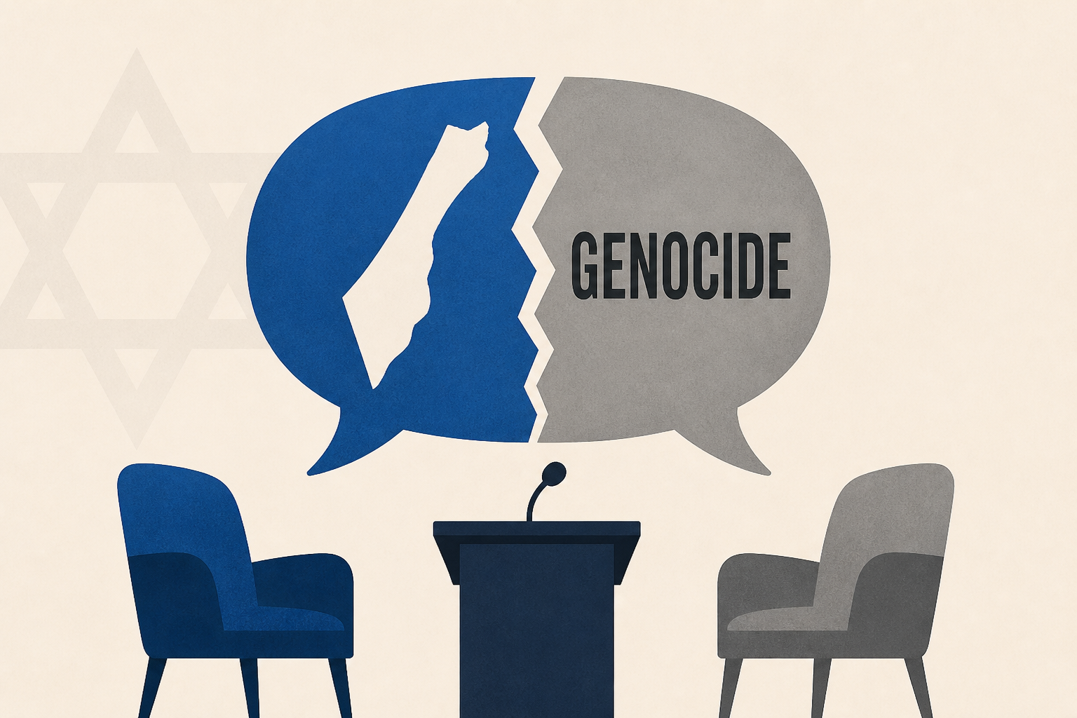 Bass and Raman split on Gaza and the term genocide during Jewish Federation forum