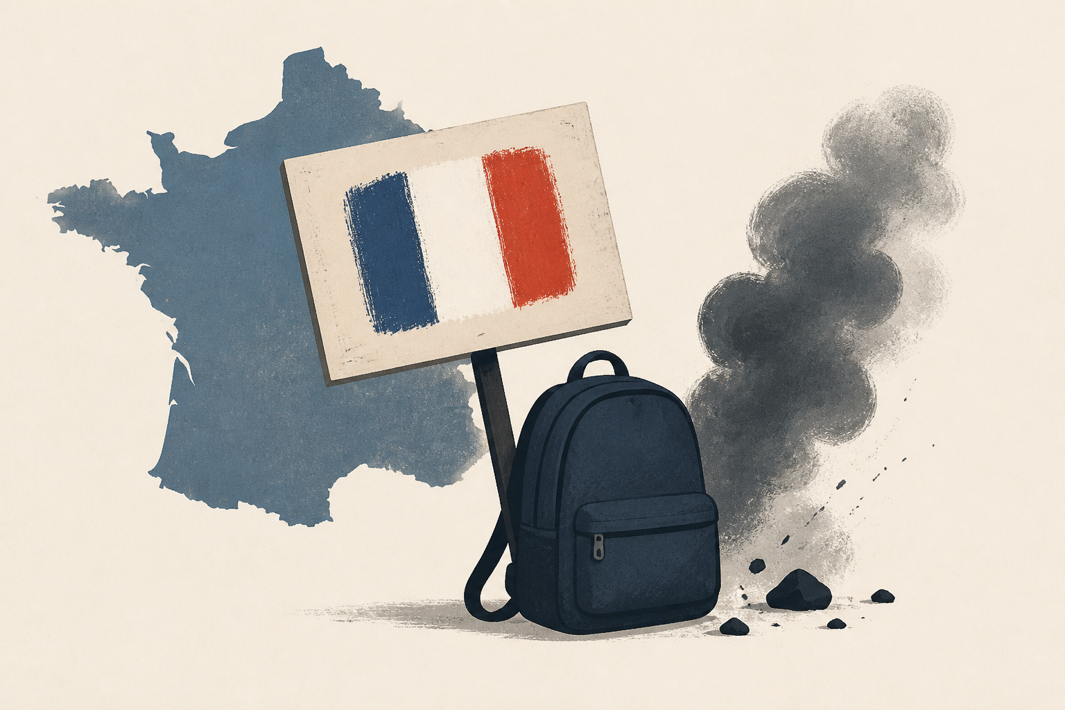 What’s behind French student protests that turned violent?