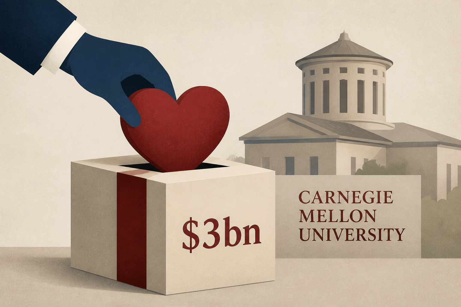Hedge fund CEO gives $3bn to Carnegie Mellon University in historic donation