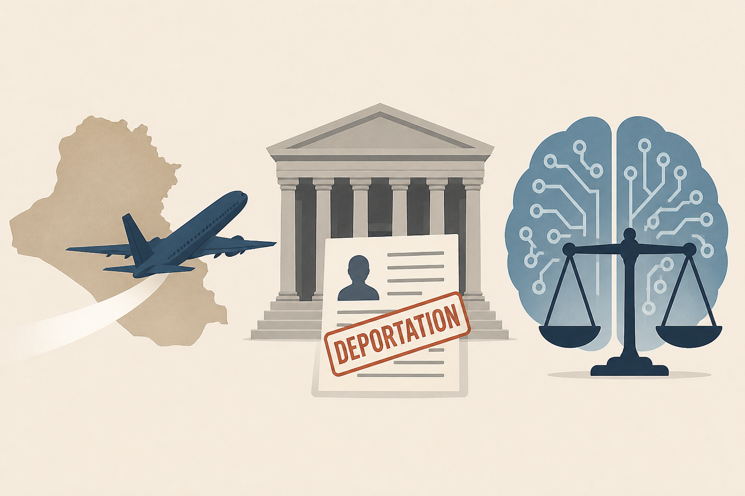 U.S. leaves Iraq; SCOTUS on Deportations; AI rules : NPR