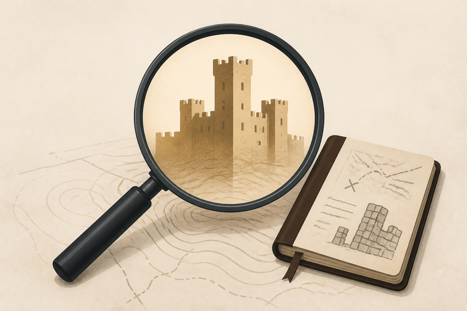 'Lost' medieval castle found hiding in plain sight after professor spots telltale clues