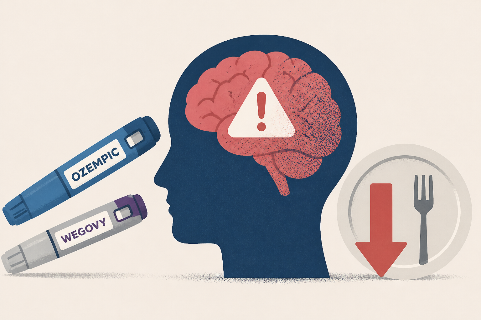 Ozempic and Wegovy linked to brain health risks from caloric cuts