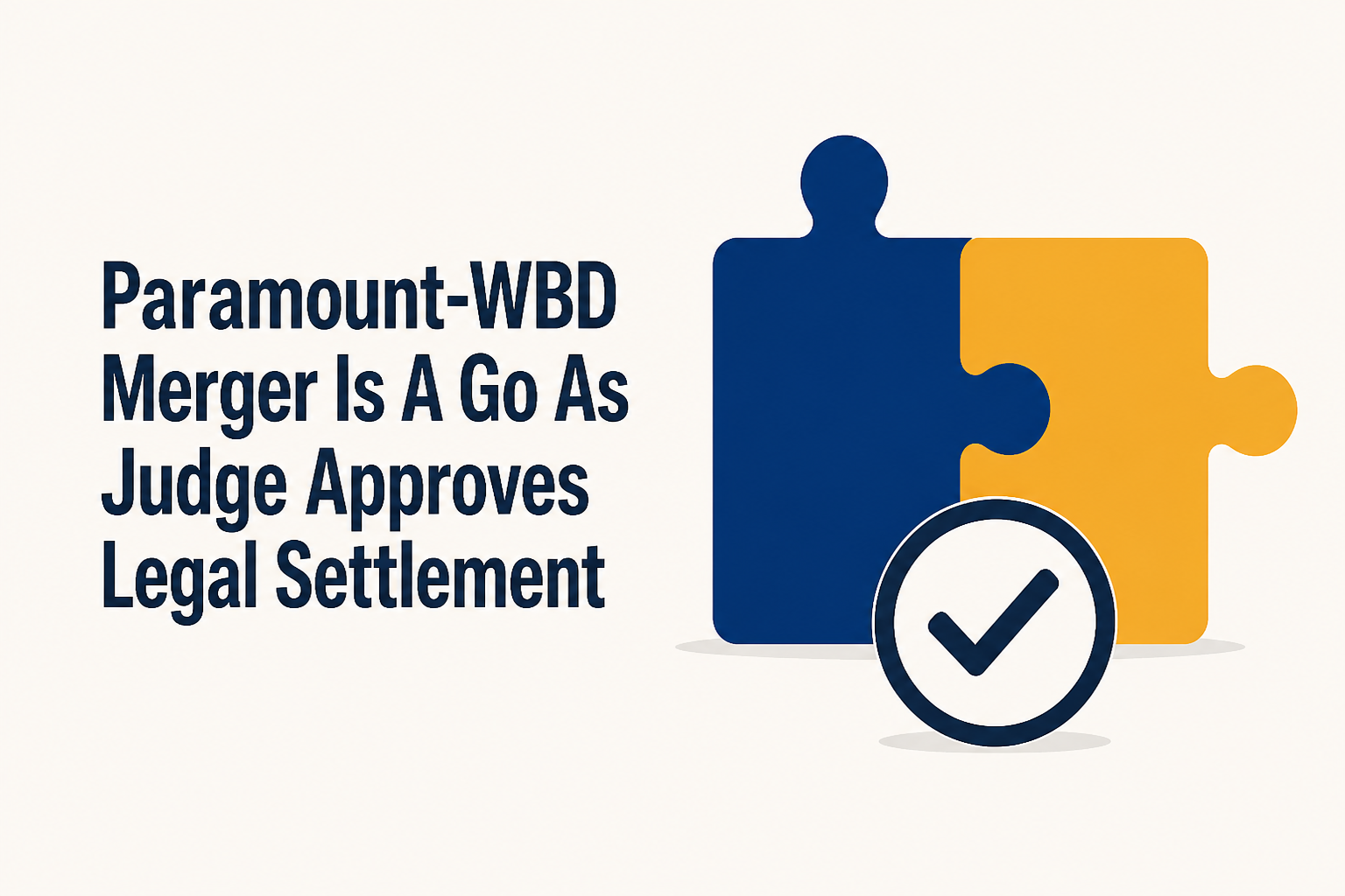 Paramount-WBD Merger Is A Go As Judge Approves Legal Settlement
