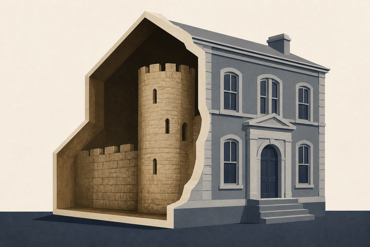Medieval Roebuck Castle found hidden inside UCD's Victorian building