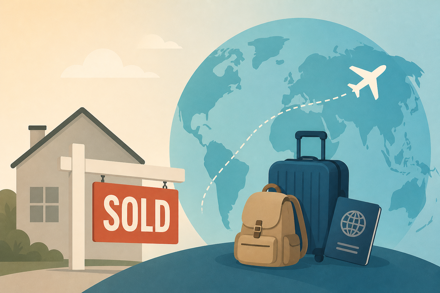 Retired Early and Sold Our House; Traveling the World in Our 50s