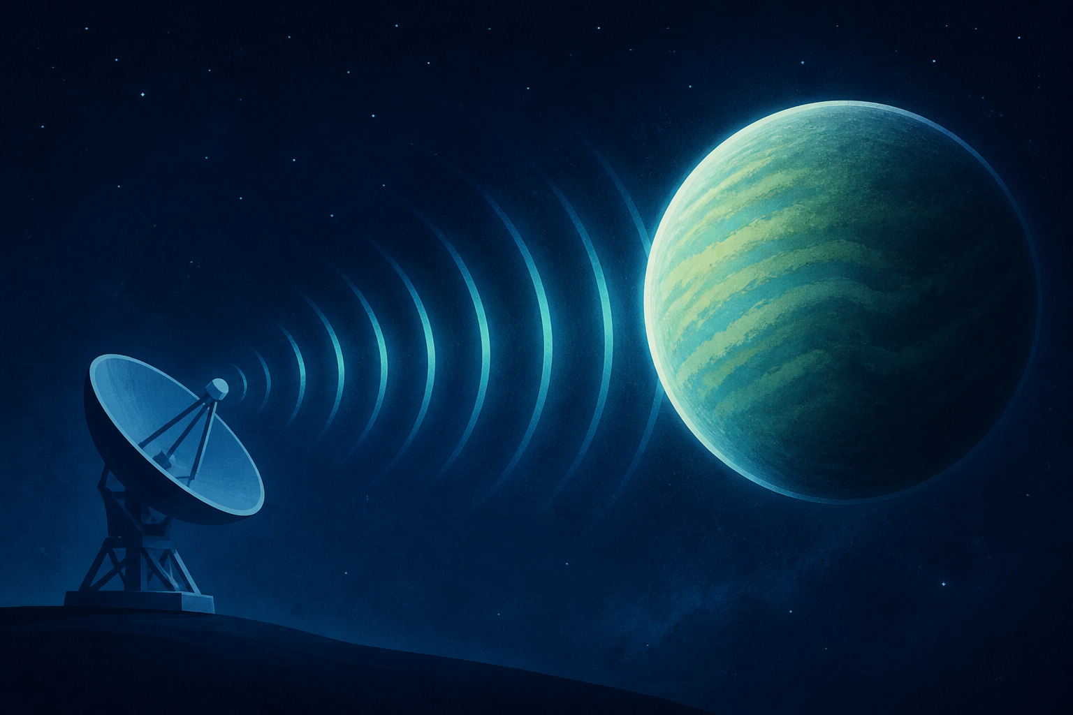 Radio waves detected on faraway planet — from aliens?